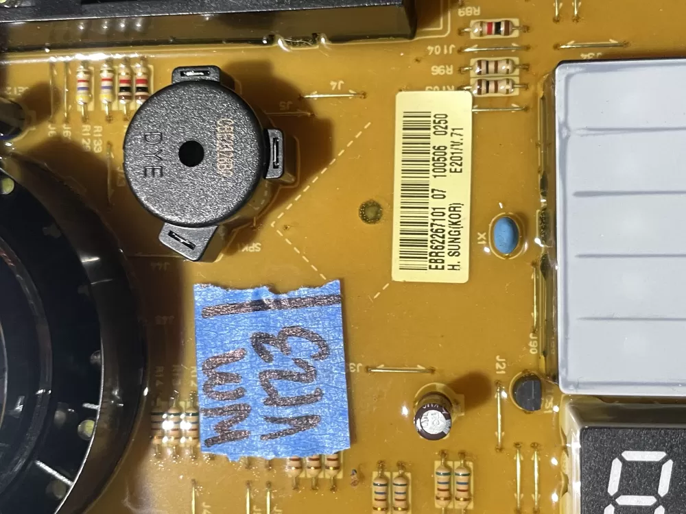 LG EBR62267101 EBR62267104 PS3645416 Washer Control Board AZ73518 | Wmv123