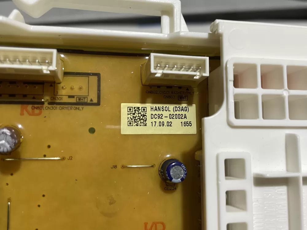 Samsung DC92 02002A Washer Control Board AZ141249 | Wmv736