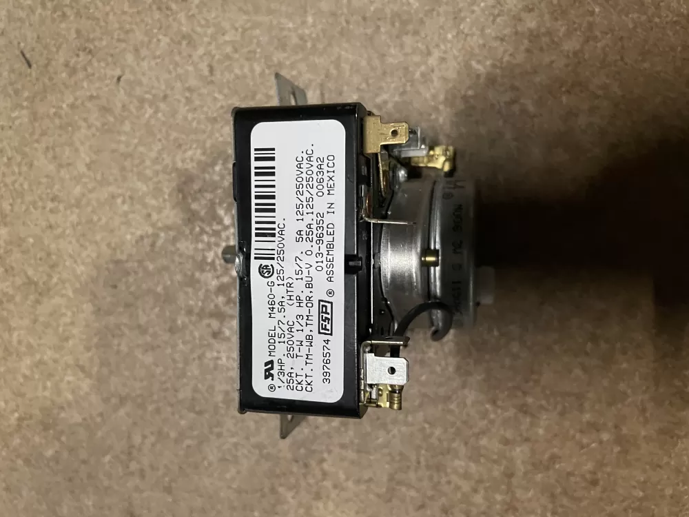 Whirlpool  Roper  Estate AP6009023 3398137 3406704 3976574 WP3976574 PS11742165 Dryer Timer