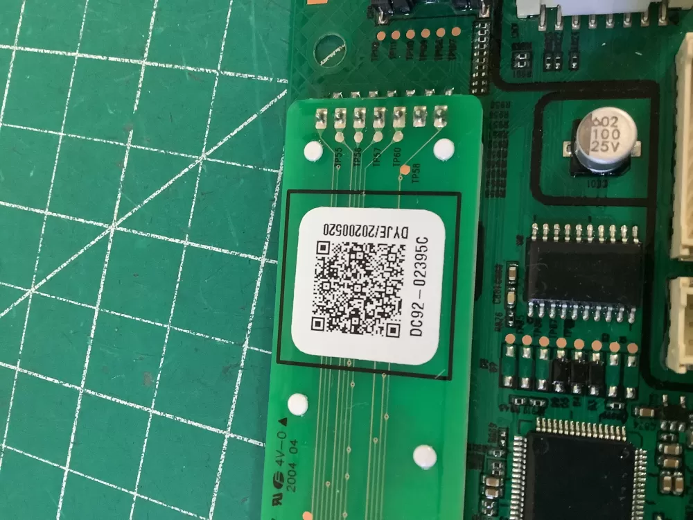 Samsung DC92-02395C Dryer Module Display Board AZ204313 | NR314