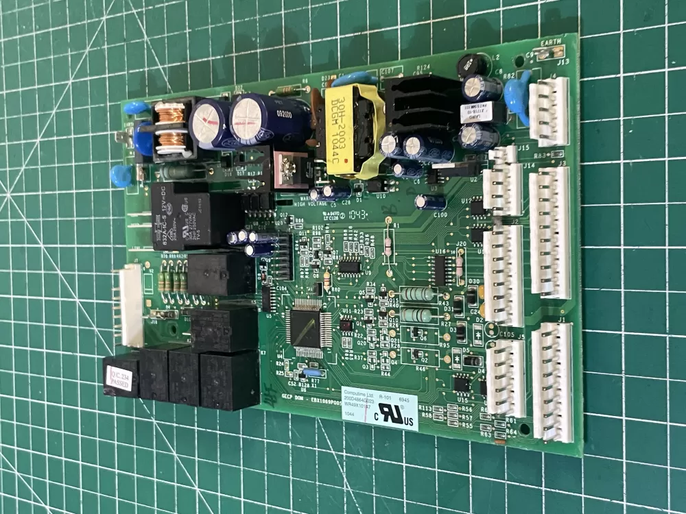 GE WR49X10152  AP3957581  1266021  AH1483475  EA1483475  PS1483475  WR49X10092  WR49X10115  WR49X10121  WR49X10138  WR49X10147  WR55X10156  WR55X10414  WR55X10492  WR55X10530  200D4864G023  EBX1069P005 Refrigerator Control Board