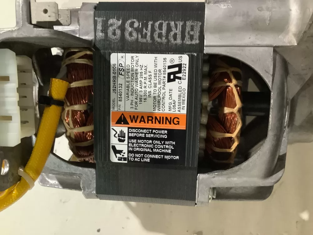 OEM Whirlpool Washer Motor 8540132 W10140579 AZ202891 | Sl113