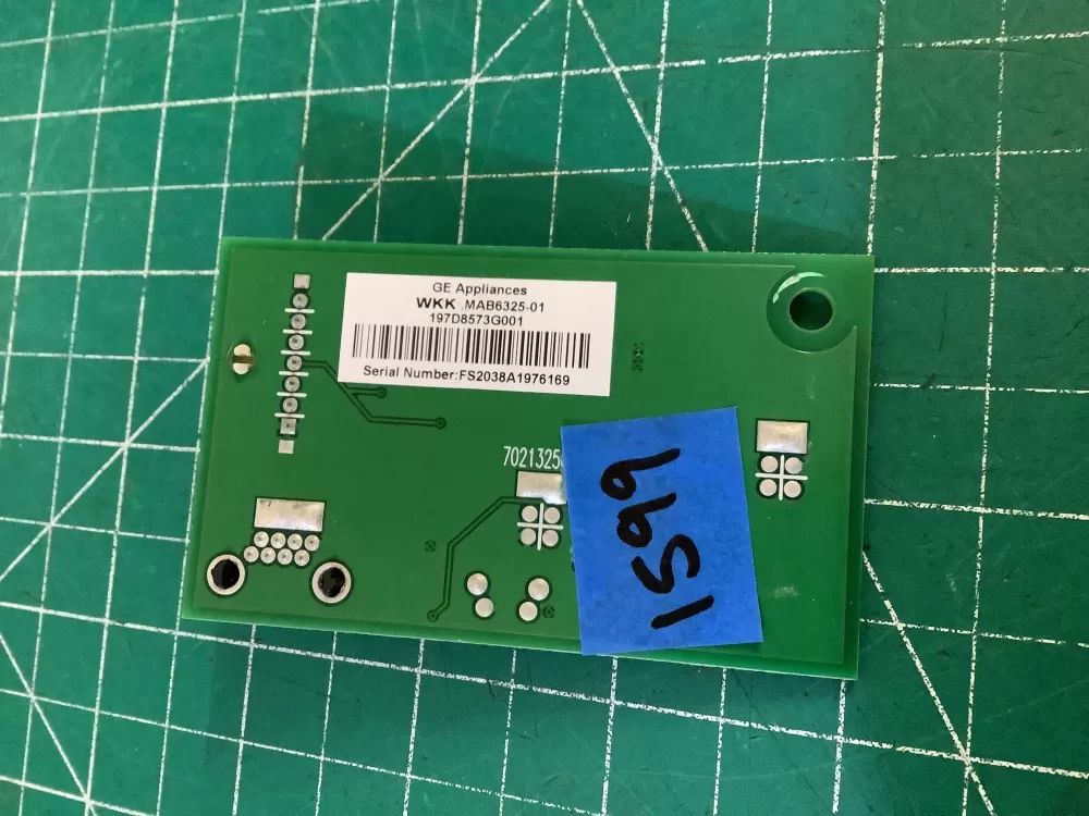 GE 197D8573G001 Refrigerator Control Board Humidity AZ208932 | NR1599