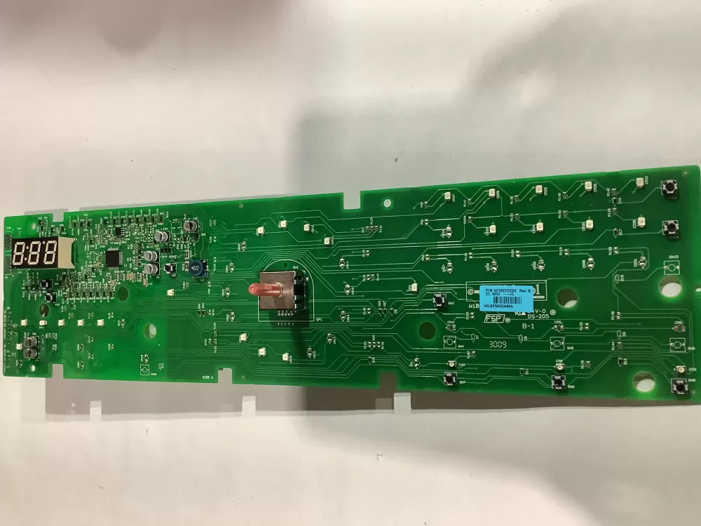 Whirlpool W10222204 C Dryer Control Board