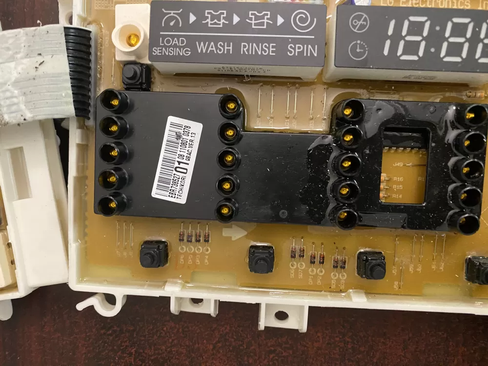 LG EBR73852702 EBR73852701 Washer Control Board AZ55906 | BKV501