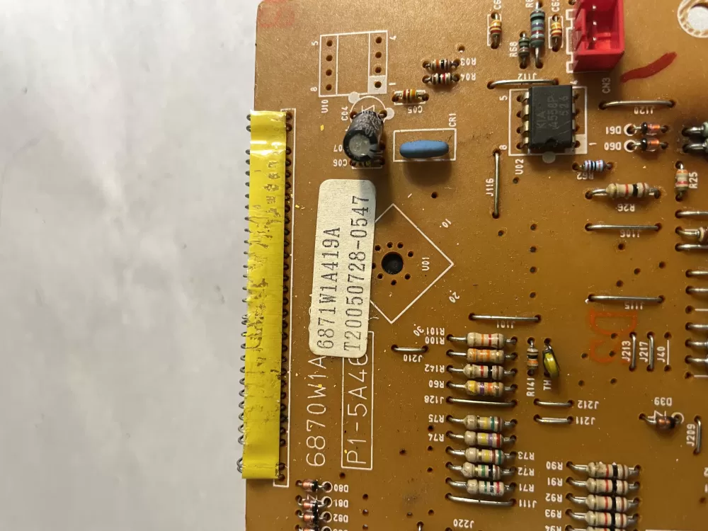 LG 6871W1A419A Microwave Control Board AZ194658 | Wm650