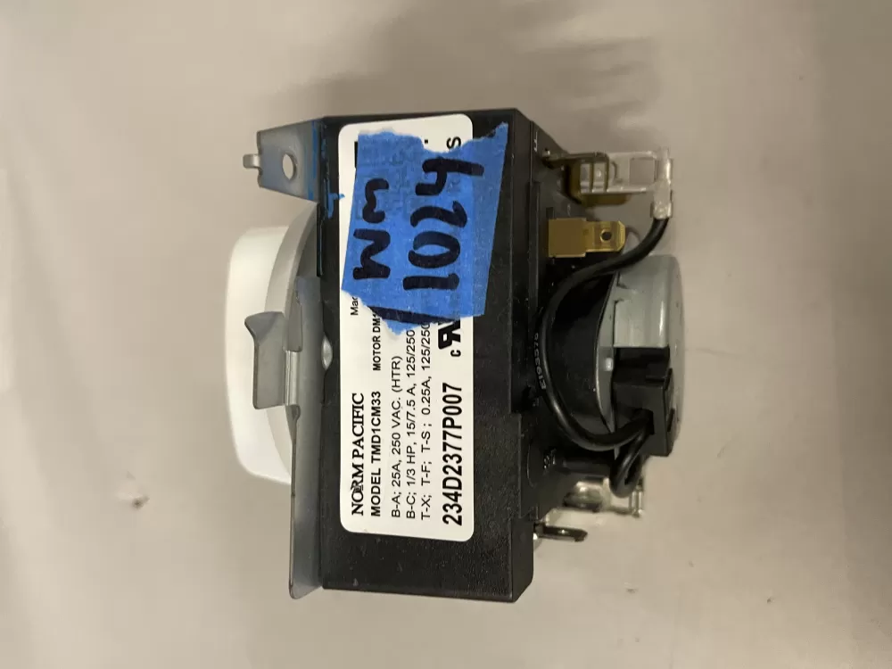 Hotpoint General Electric WE04X25586 234D2377P007 Dryer Timer AZ216506 | Wm1024
