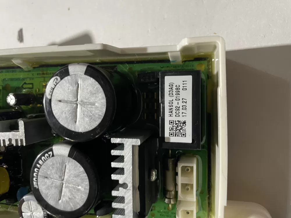 Samsung DC92-01998C Washer Control Board AZ192501 | Wmv193