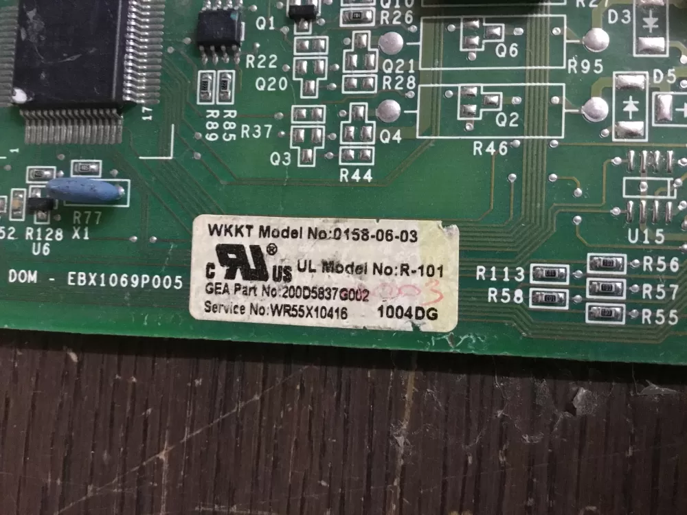 GE WR55X10942C Refrigerator Main Control Board AZ11922 | NR541