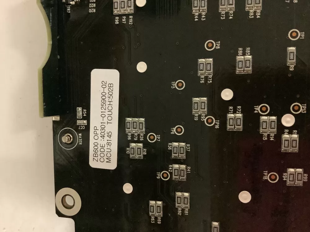 Refrigerator Display 40301-0125900-02 AZ208498 | ZC137