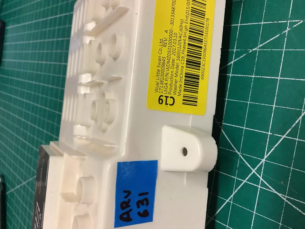 GE Washer Interface Control Board WH12X27293 17238100000283 AZ204947 | ARV631