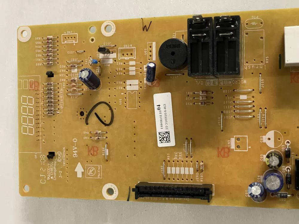 LG Kenmore EBR80411804 AP7223334 Microwave Control Board Panel AZ140625 | KM1072
