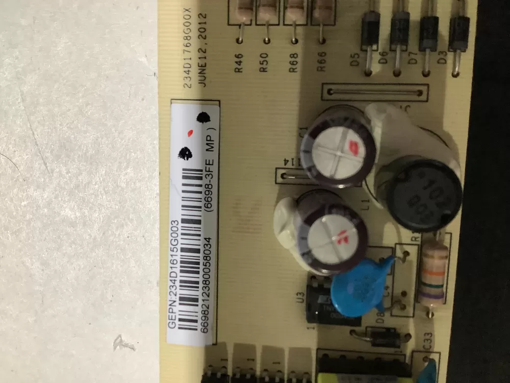 GE 234D1615G003 Dryer Control Board AZ146427 | ZCV762