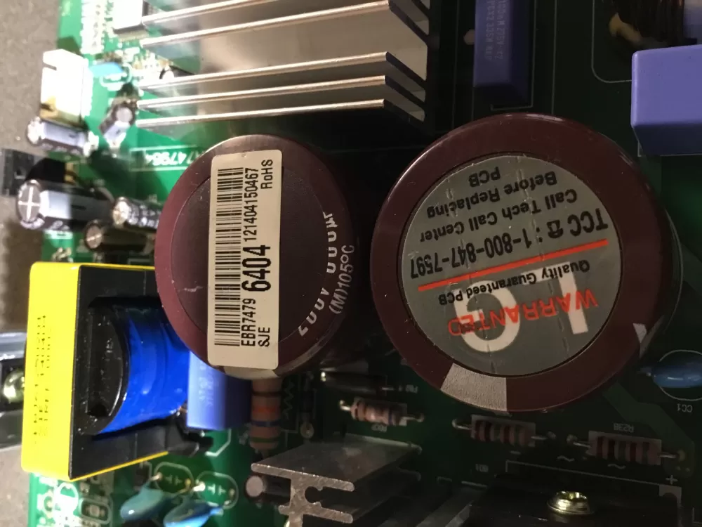 LG EBR74796404 Refrigerator Control Board AZ101943 | NR325