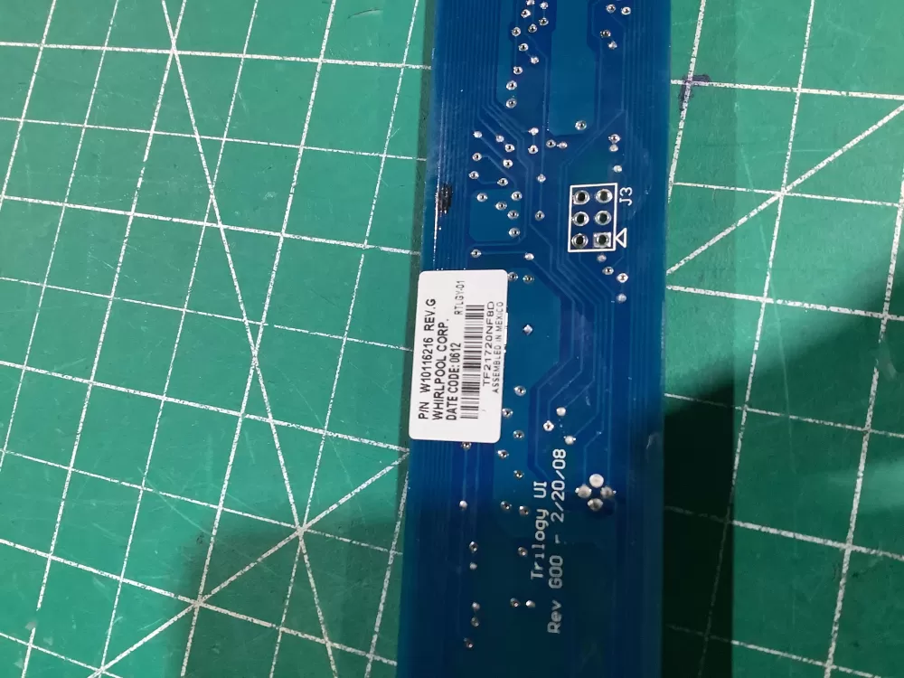 KitchenAid Jenn Air W10116216 Refrigerator Control Board AZ153143 | NR127