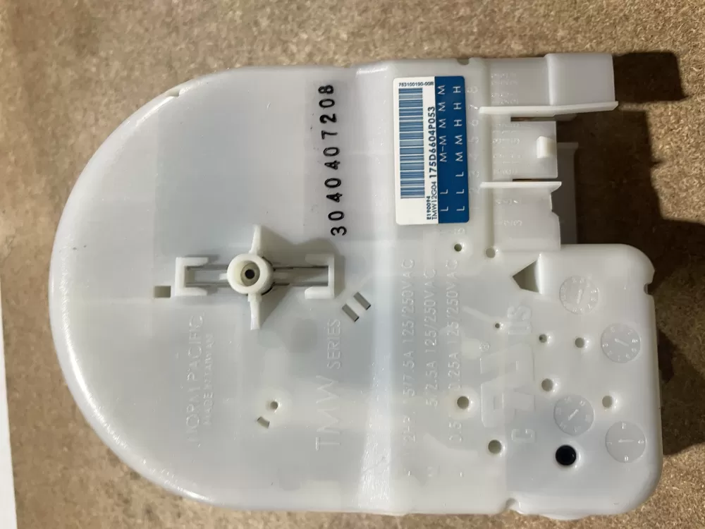 GE WH12X10527 175D6604P053 Washer Timer AZ74285 | Wm1257