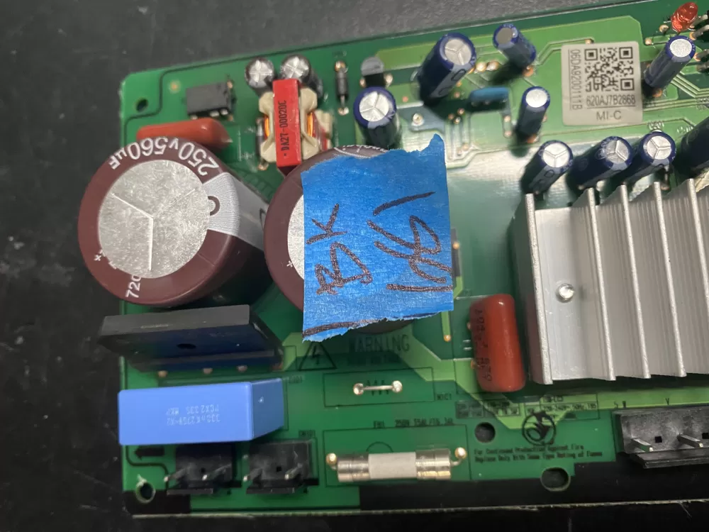 Samsung DA92-00111B Refrigerator Inverter Control Board AZ7037 | BK681