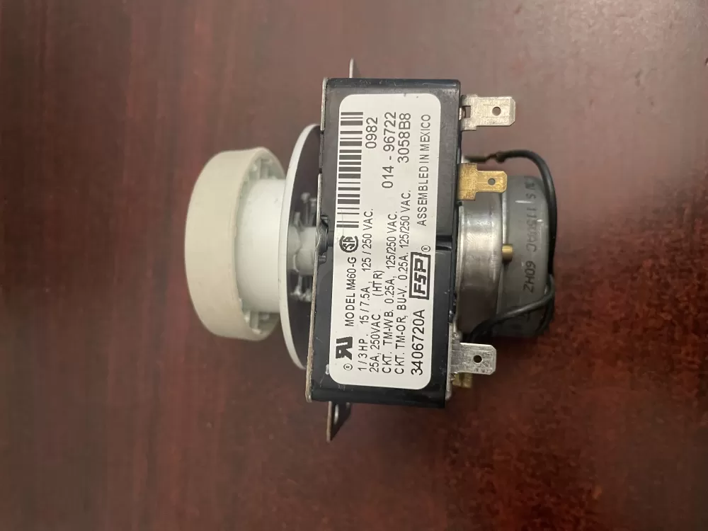 Whirlpool 3406720A PD00055932 3406720 529119 AP6008570 PS11741710 EAP11741710 Dryer Timer