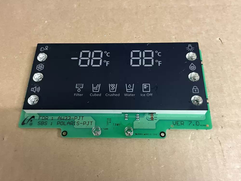 Samsung DA92-00153A Refrigerator Control Board