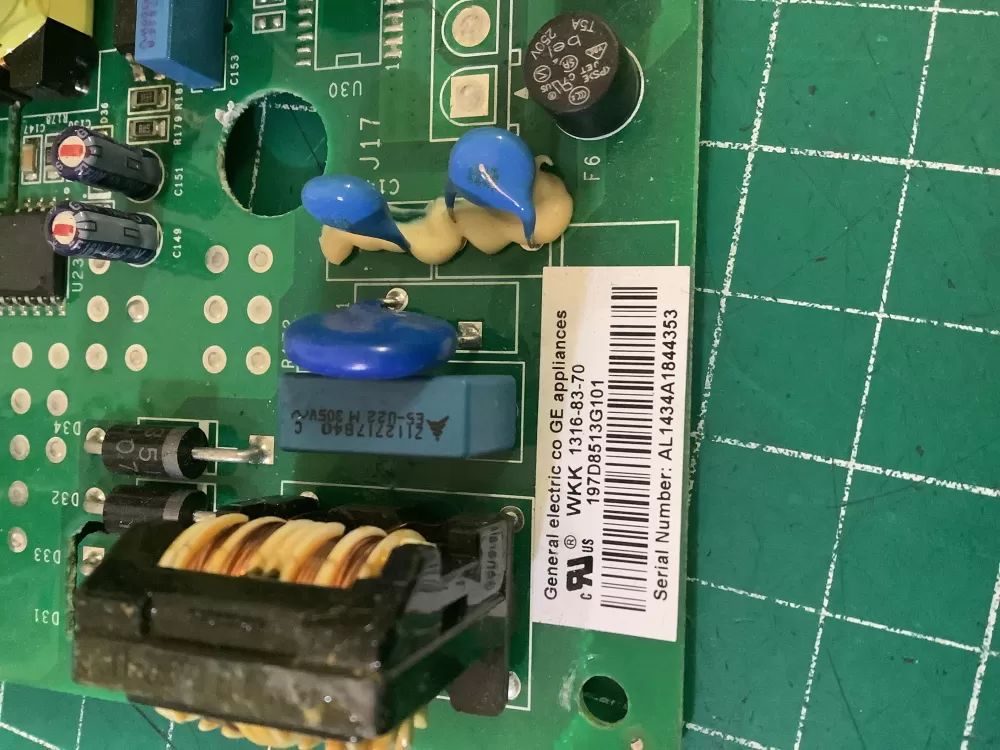 GE 197D8513G101 70213160102GA Refrigerator Control Board