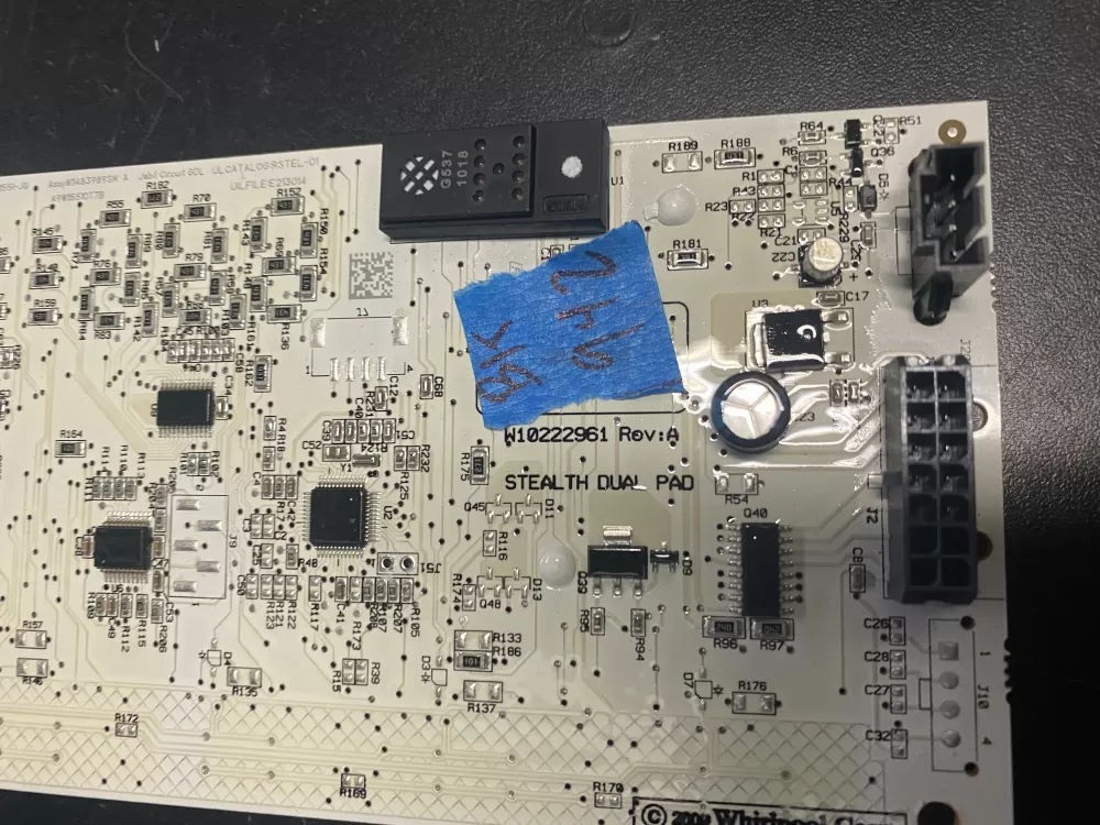 Whirlpool W10222961 Refrigerator Display Control Board UI AZ19904 | BK942