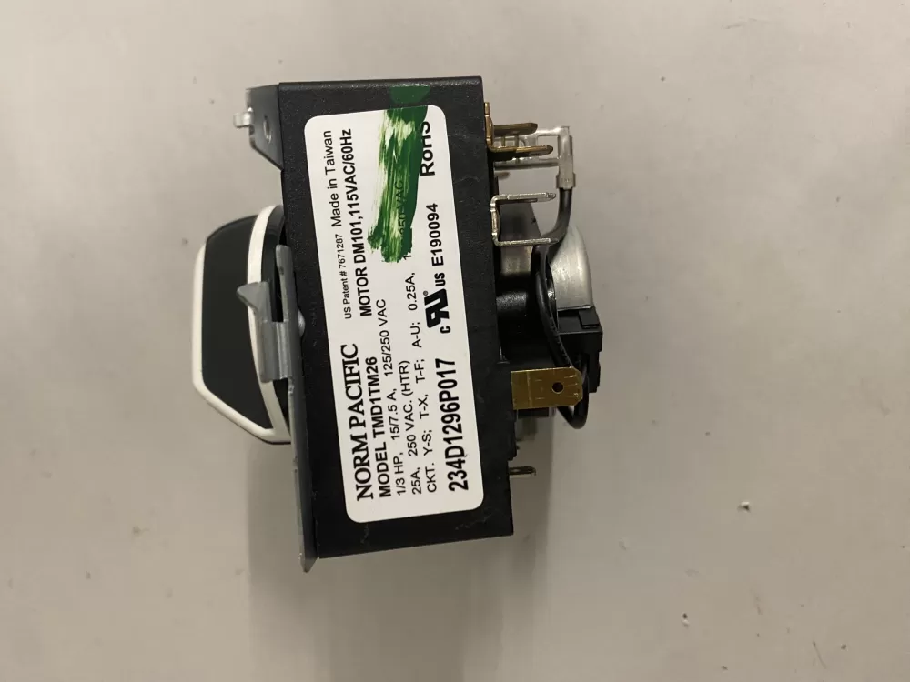 Kenmore  General Electric WE4M521 WE04X22654 PS11721520 234D1296P017 Dryer Timer