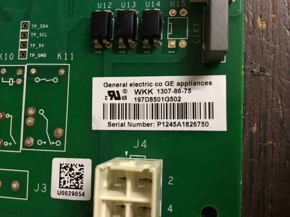 GE 197D8501G502 EBX1425P001 Refrigerator Control Board AZ18340 | NR48