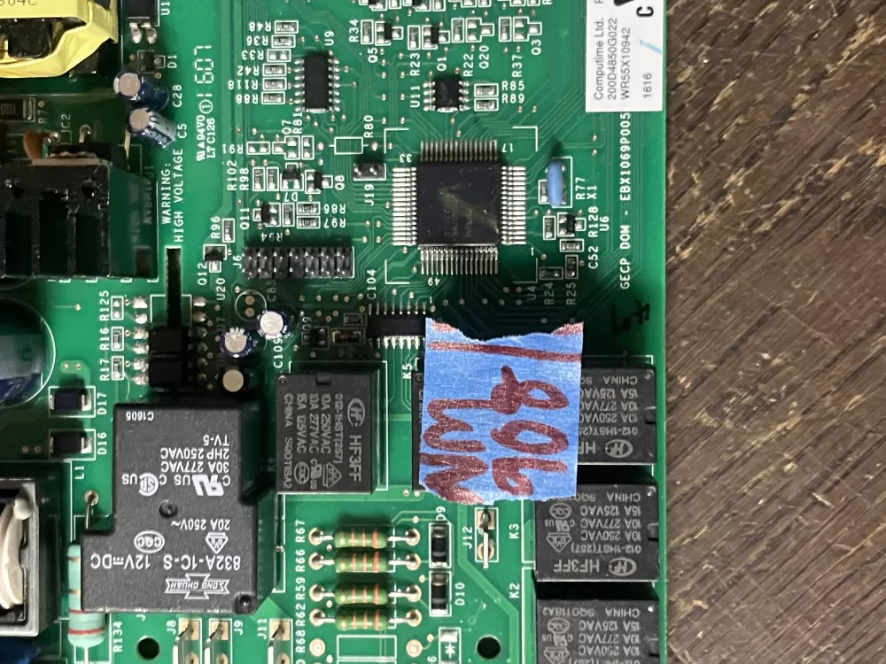 GE 200D2260G008 PD00074367 AP7188100 Refrigerator Control Board AZ51849 | Wm1909