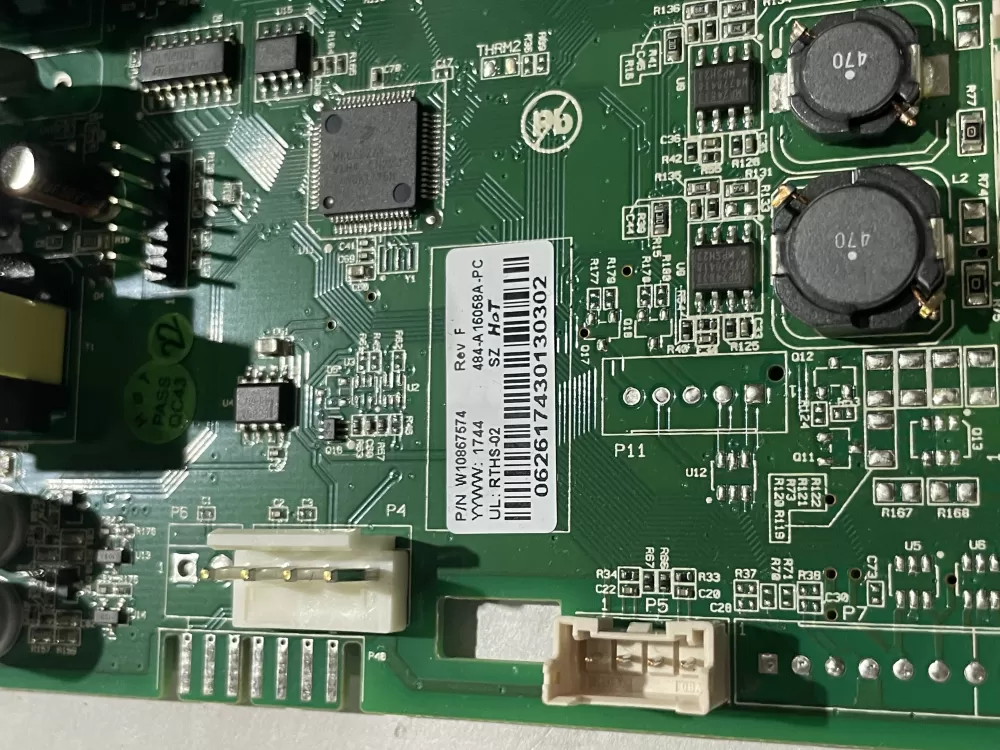 Whirlpool Refrigerator Electronic Control Board W10867574 AZ192476 | Wm1036
