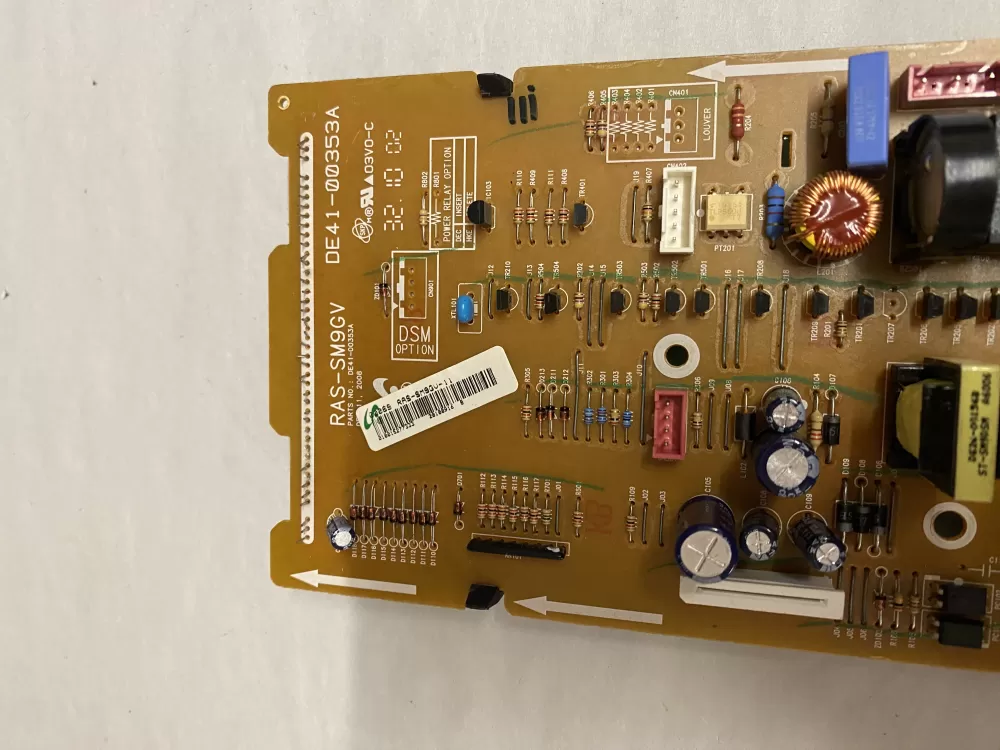 Samsung DE41 00353A Oven Range Control Board AZ207054 | BK2256
