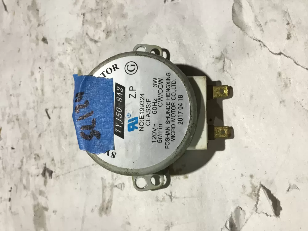 Maytag GE TYJ50-8A2 Microwave Motor Turntable AZ100857 | Sl124