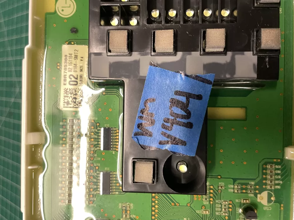 LG EBR78538802 Washer Display Control Board UI AZ229567 | Wmv404