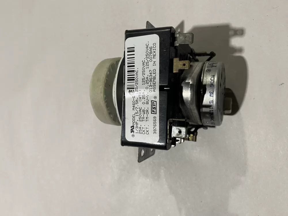 Whirlpool 3976569A 3976569 WP3976569 AP6009020 3393934 548368 PS11742162 Dryer Timer