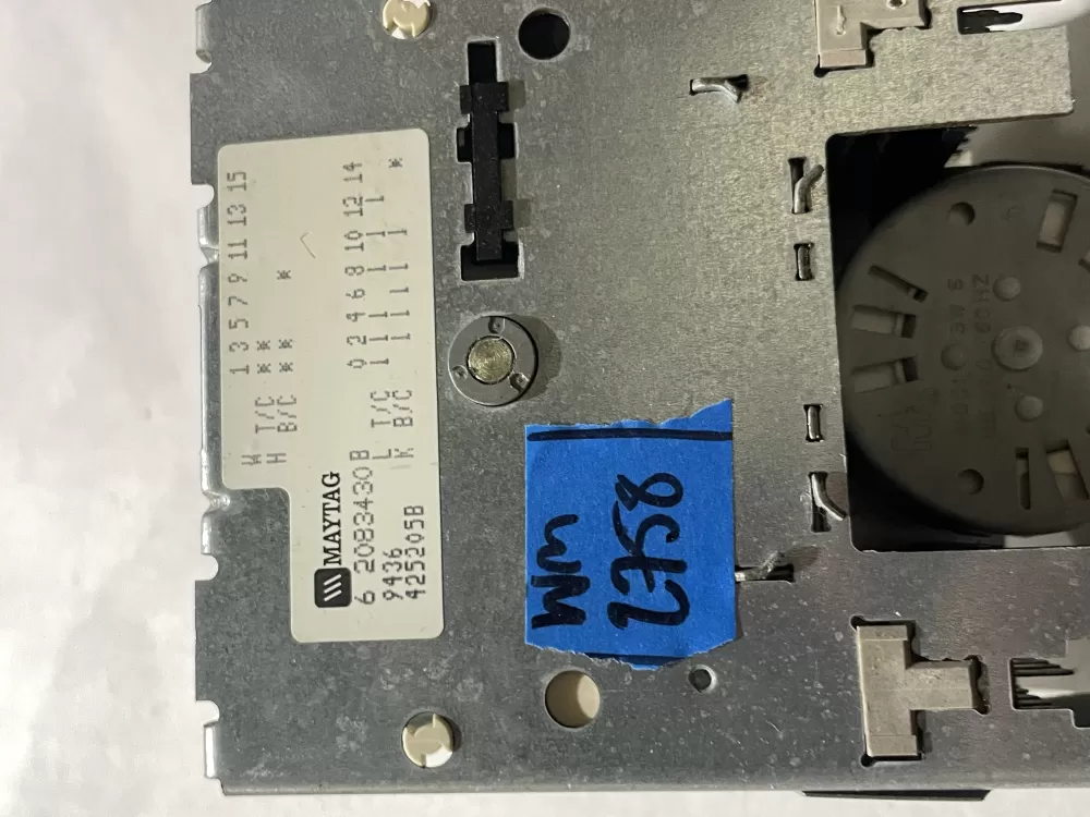 Whirlpool Washer Timer 6 2083430B AZ198016 | Wm2758
