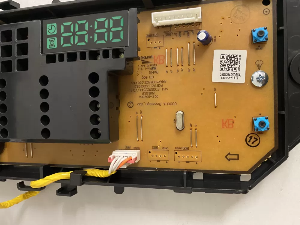 Samsung Whirlpool DC94 05968A Washer Control Board AZ208870 | BK2196