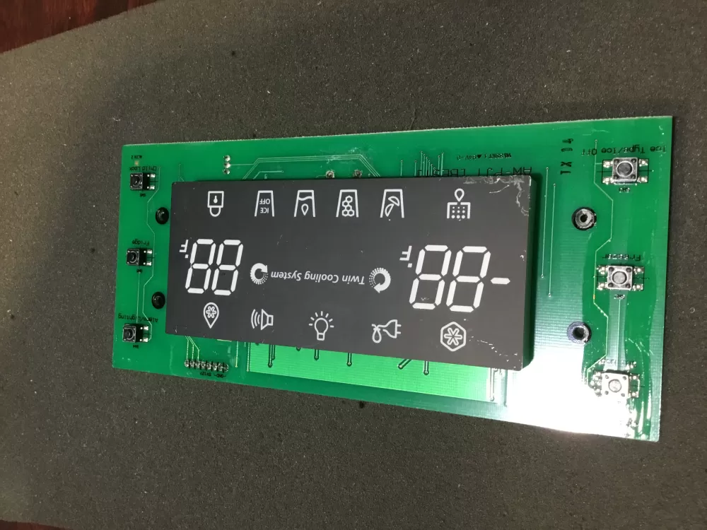 Samsung DA41-00463F Refrigerator UI Display Control Board AZ77602 | NR1337