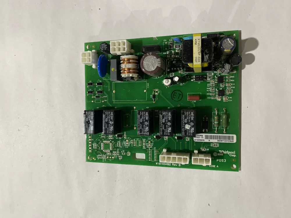 Whirlpool Maytag Kenmore KitchenAid WPW10259855 AP6018063 W10259855 W10156840 2322572 4443417 61549812 PS11751365 Refrigerator Control Board