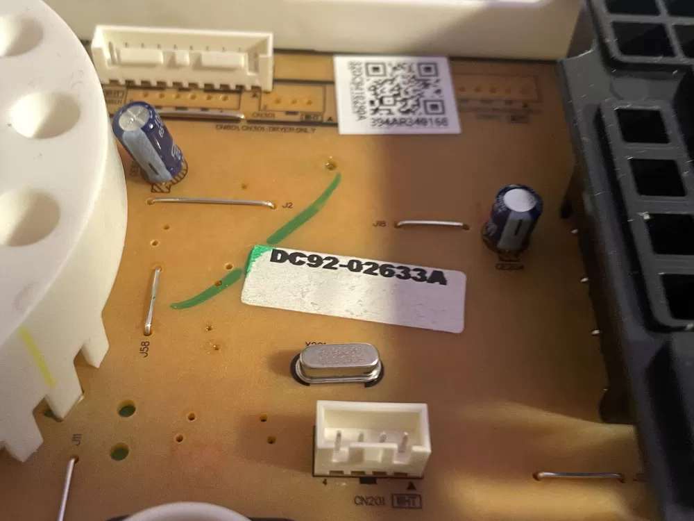 Samsung DC92 02633A Dryer Control Board Display AZ196861 | Wmv887