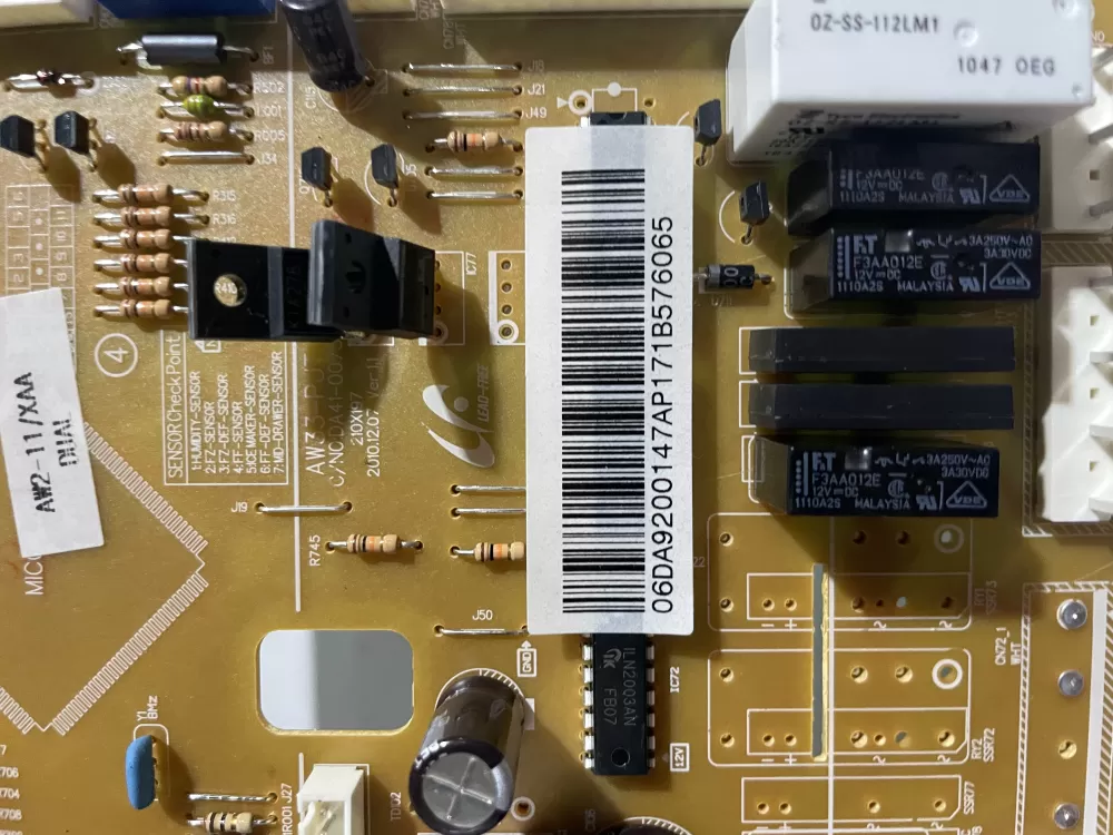 Samsung DA92 00147A DA41 00750A Refrigerator Control Board AZ227815 | Wm1895