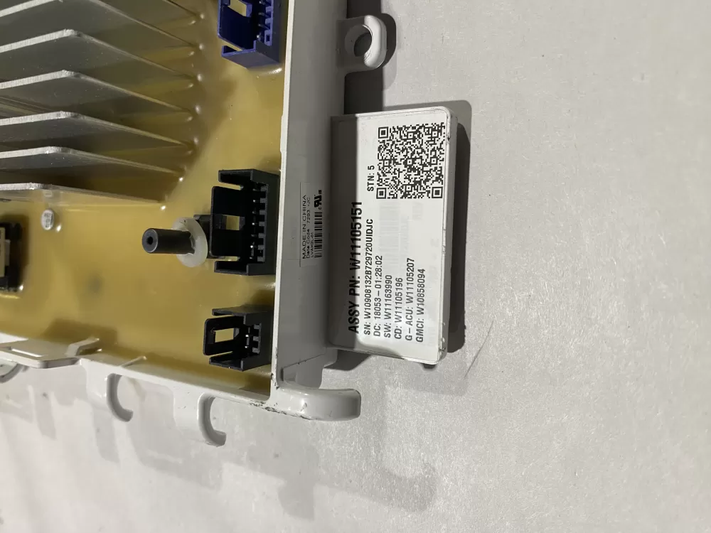 Whirlpool Maytag W11105151 Washer Control Board AZ130270 | BK2311
