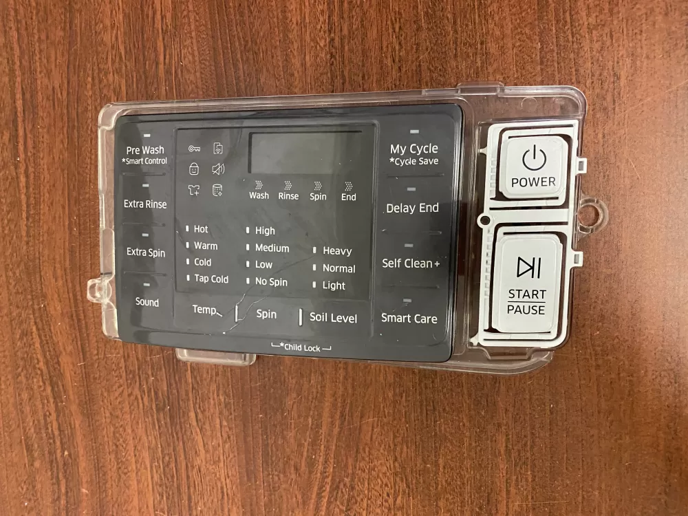 Samsung DC92-01607J  AP6243588  DC94-06643A  DC93-00376D  PS12084833 Dryer UI Control Board