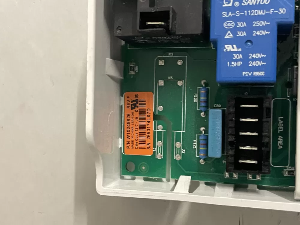 Whirlpool Maytag W10249826 W10249827 Dryer Control Board AZ210878 | Wm1789