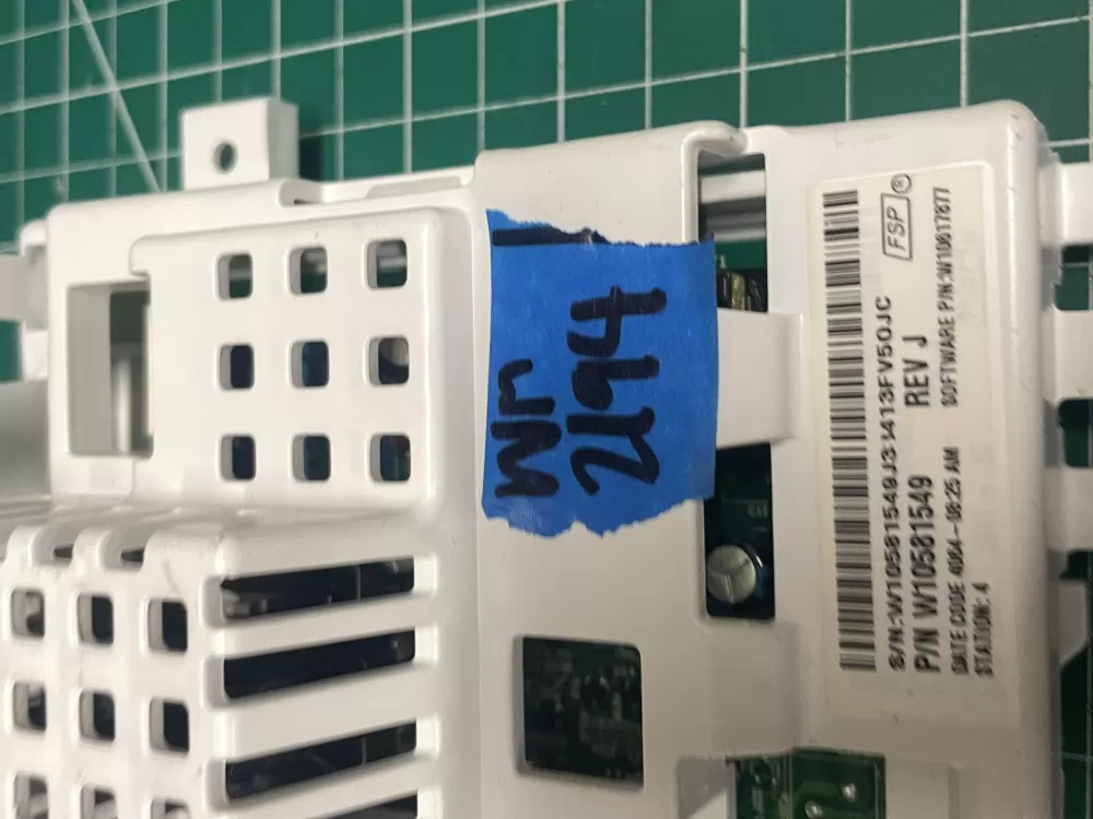 Whirlpool W10581549 W10581549 L Washer Control Board AZ202632 | Wm2194