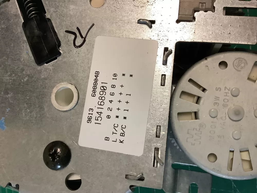 Frigidaire 154168901 Dishwasher Timer AZ226766 | NR340