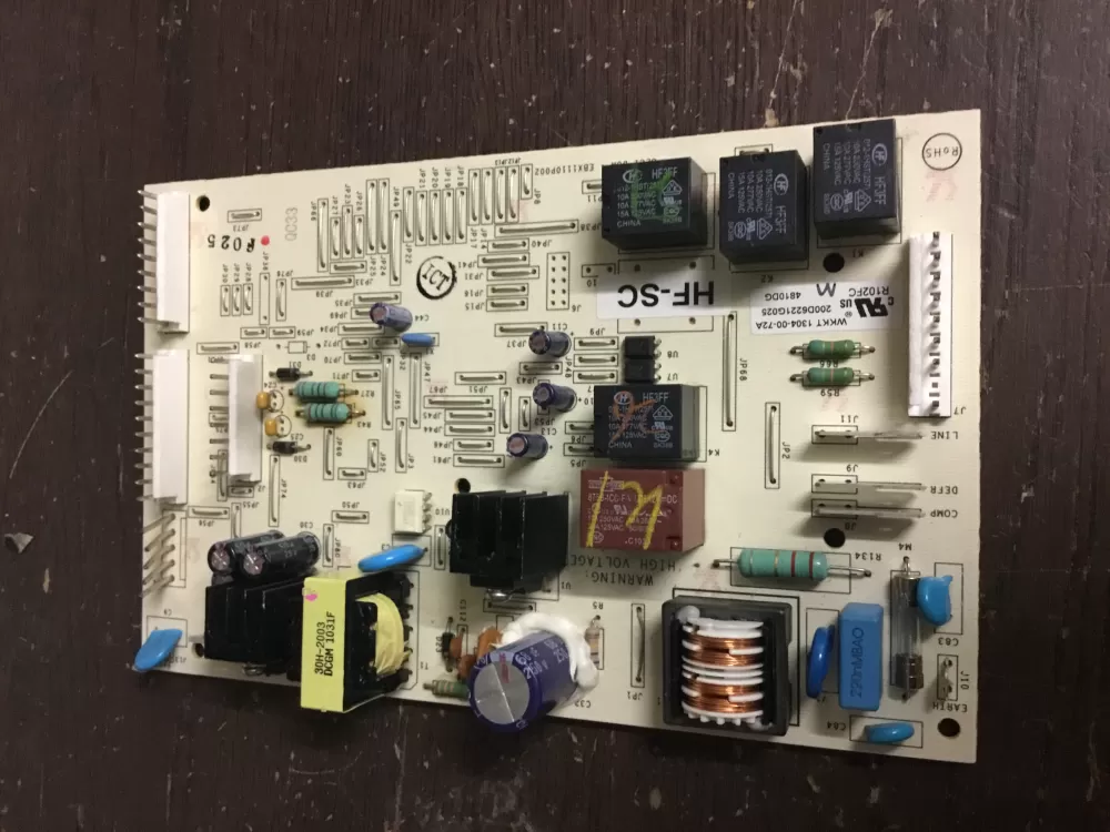 GE EBX1110P002 200D6221G025 WR55X11072 Refrigerator Control Board