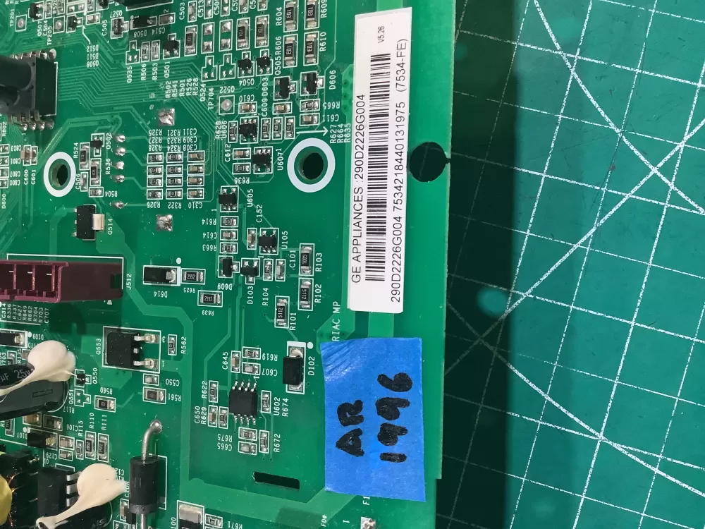 GE WH22X36498 290D2226G004 Washer Control Board AZ228383 | AR1996