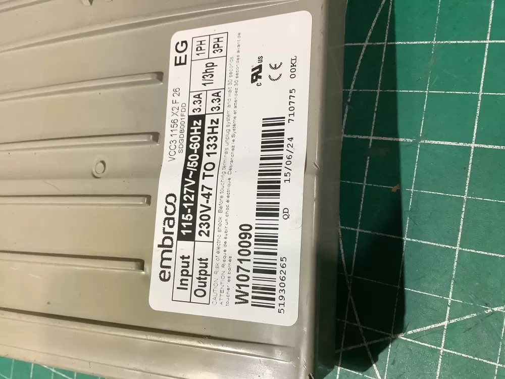 Kenmore W11087200 Refrigerator Control Board Inverter AZ194947 | AR380