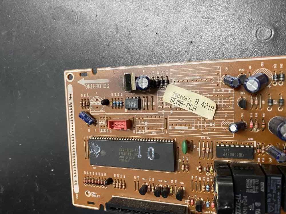 Samsung GE WB27X10508 DE41-00081A Microwave Control Board AZ23750 | BK776