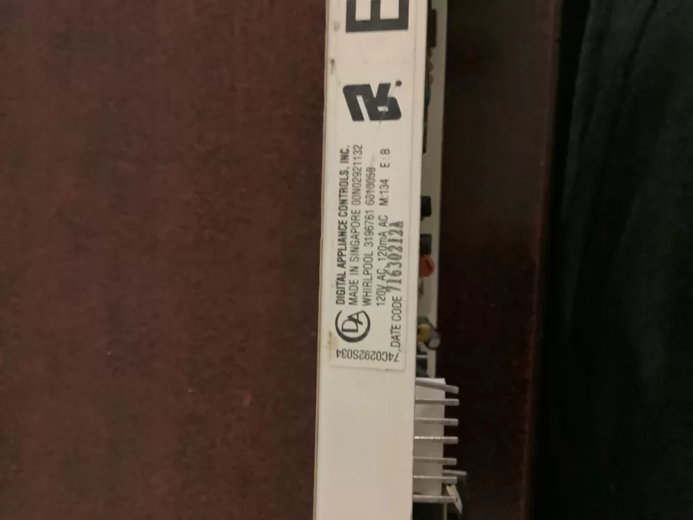 Whirlpool WP6610057 Oven Range Control Board AZ170511 | CG754