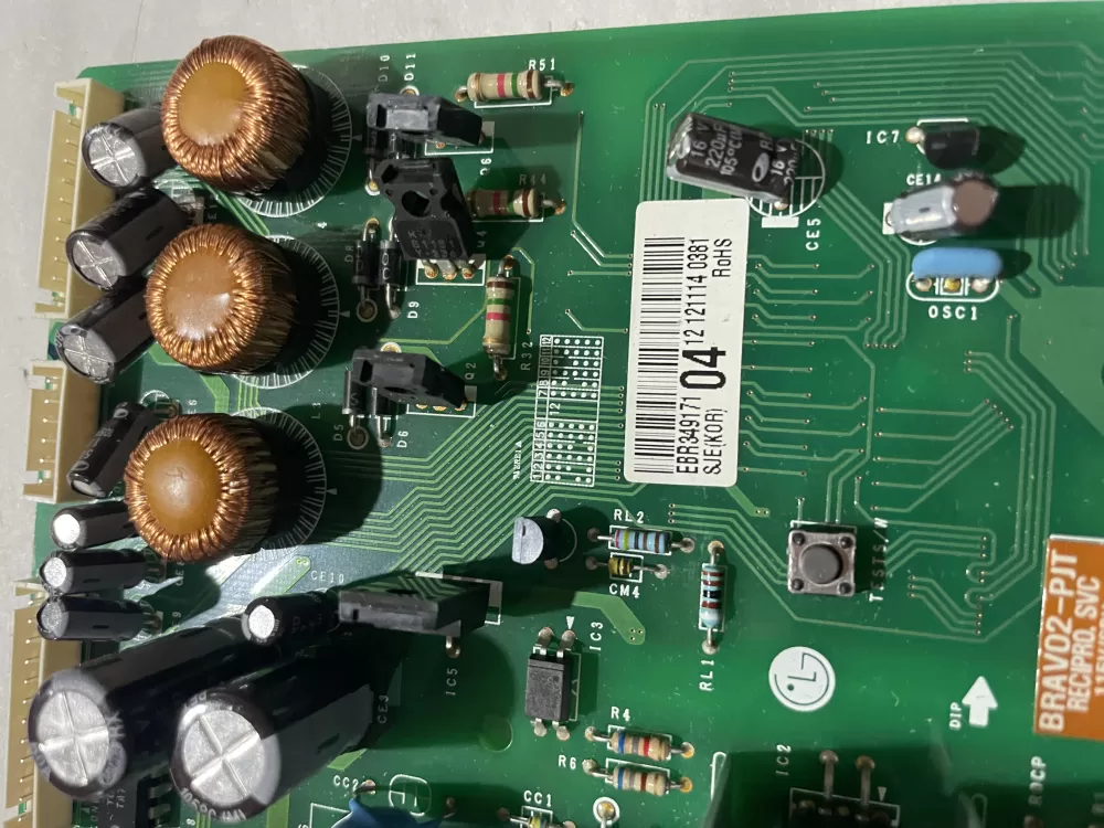 LG Kenmore AP4450216 6871JB1431A Refrigerator Control Board AZ199317 | Wm1187